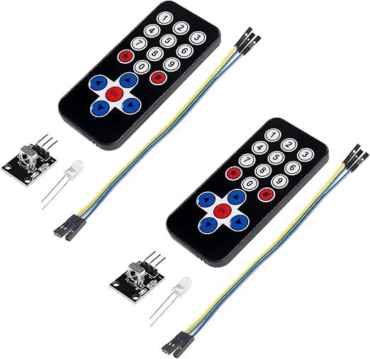 IR Wireless Remote Control Module Kit with IR Receiver Sensor